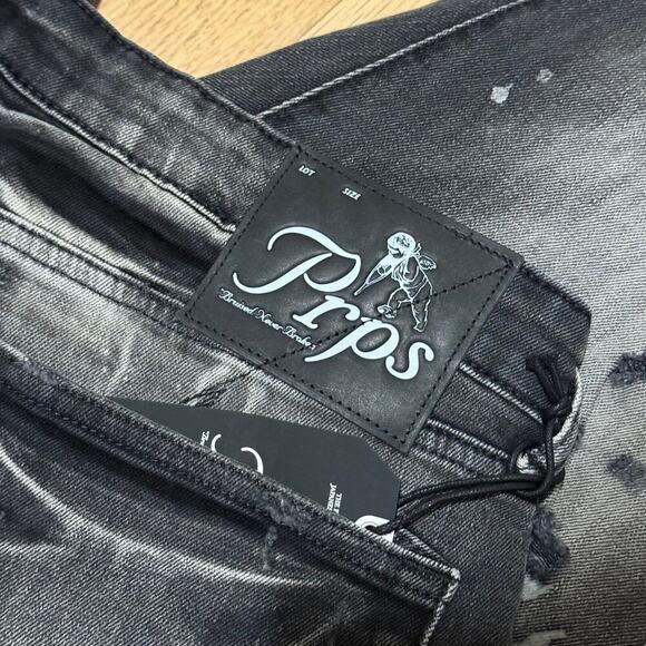 PRPS Micaiah Distressed Skinny Fit Jeans Men’s Size 38 New Authentic - Picture 8 of 12